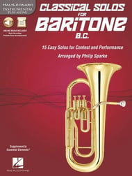 Classical Solos for Baritone B.C. Book & Online Audio-P.O.P. cover